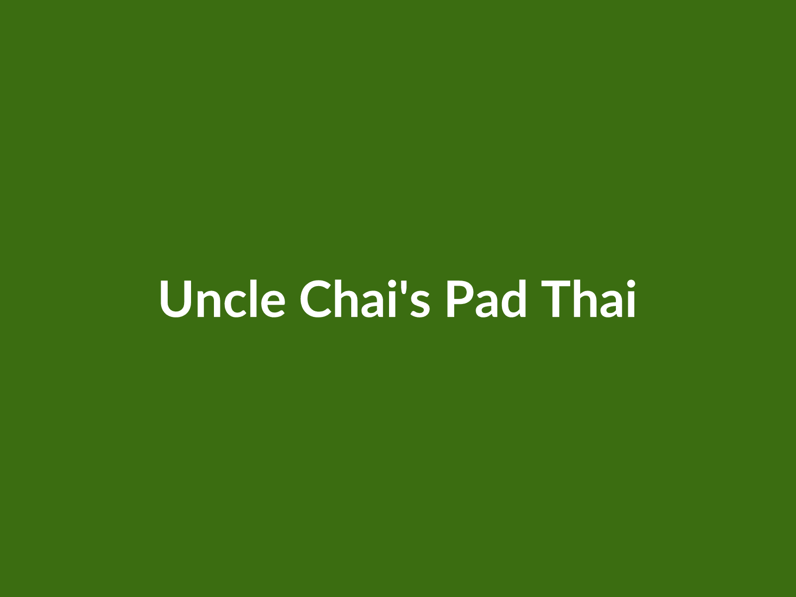 ผัดไทยลุงชัย